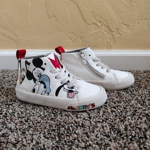 DISNEY Zara Hightop Sneakers Size 8
